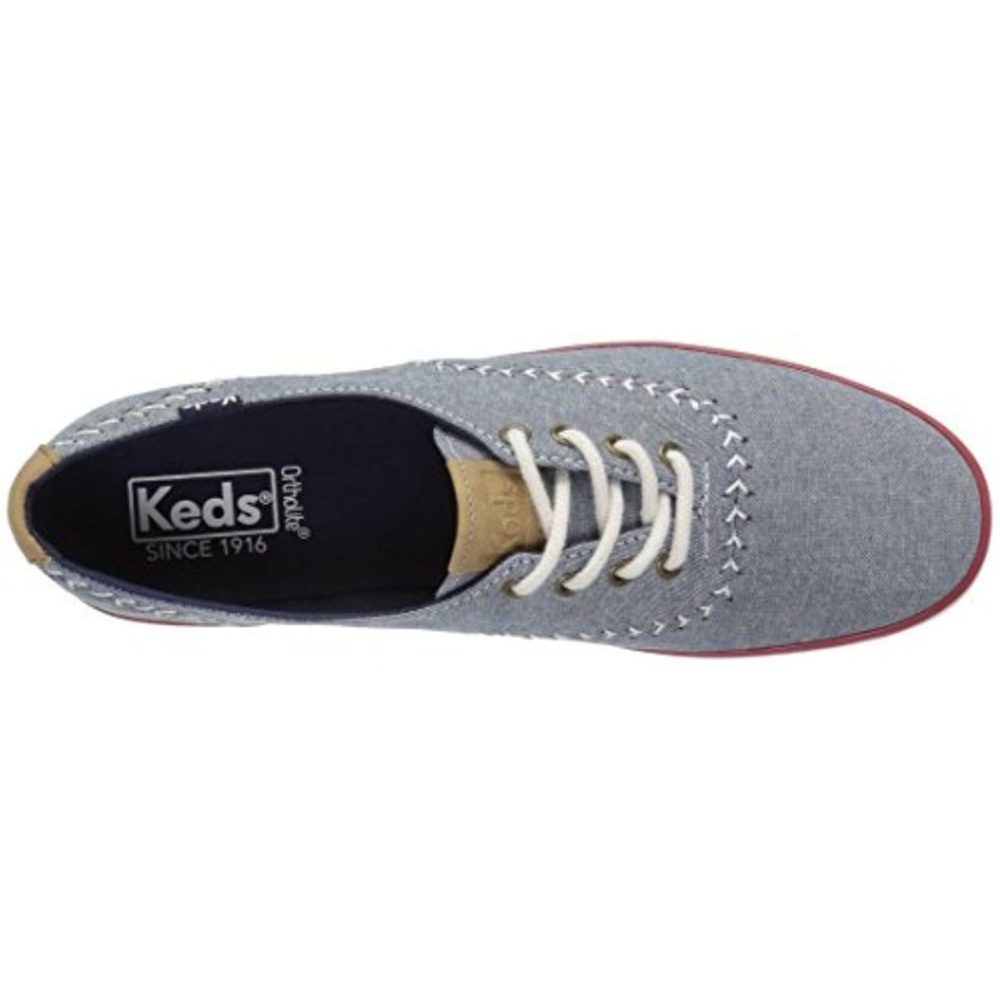 Keds Champion Pennant Sneaker, Blue, Size 8